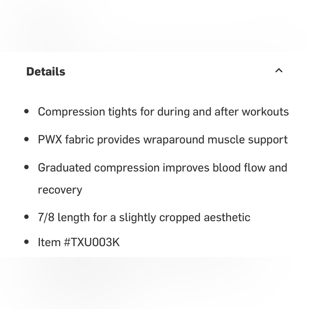 2XU Mid Rise Compression 7/8 - Picture 7 of 7